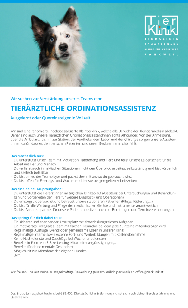 Stellenanzeige TOA